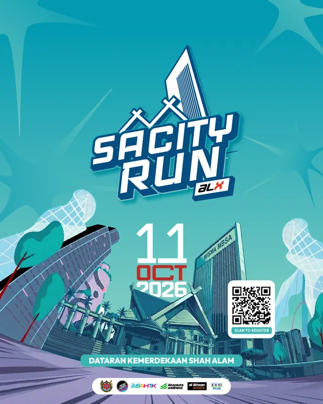 Sacity Run 2026 poster