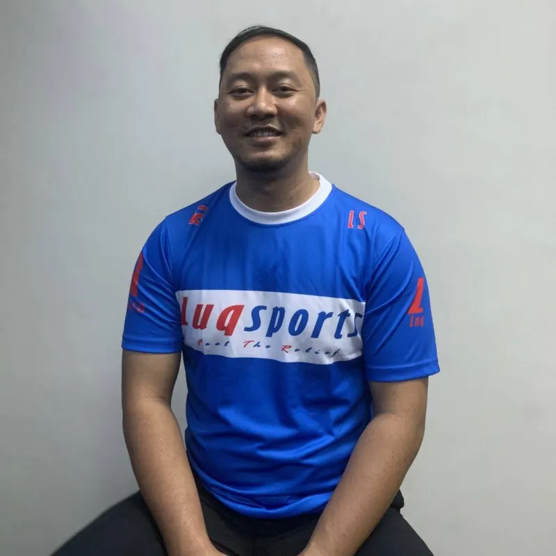 Luqman, founder of Luqsports